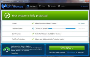 Malwarebytes updating